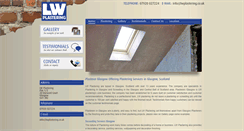 Desktop Screenshot of lwplastering.co.uk